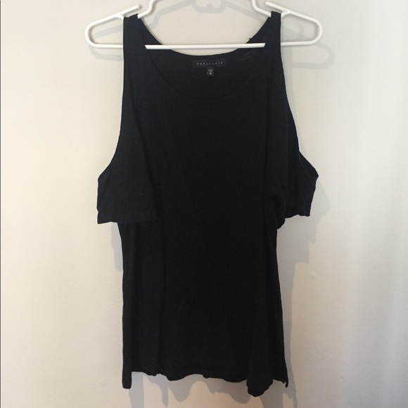 Sanctuary Tops - Sanctuary cold shoulder tee